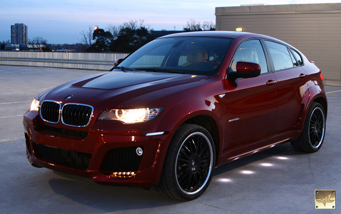 BMW x6 f86 Dark Red